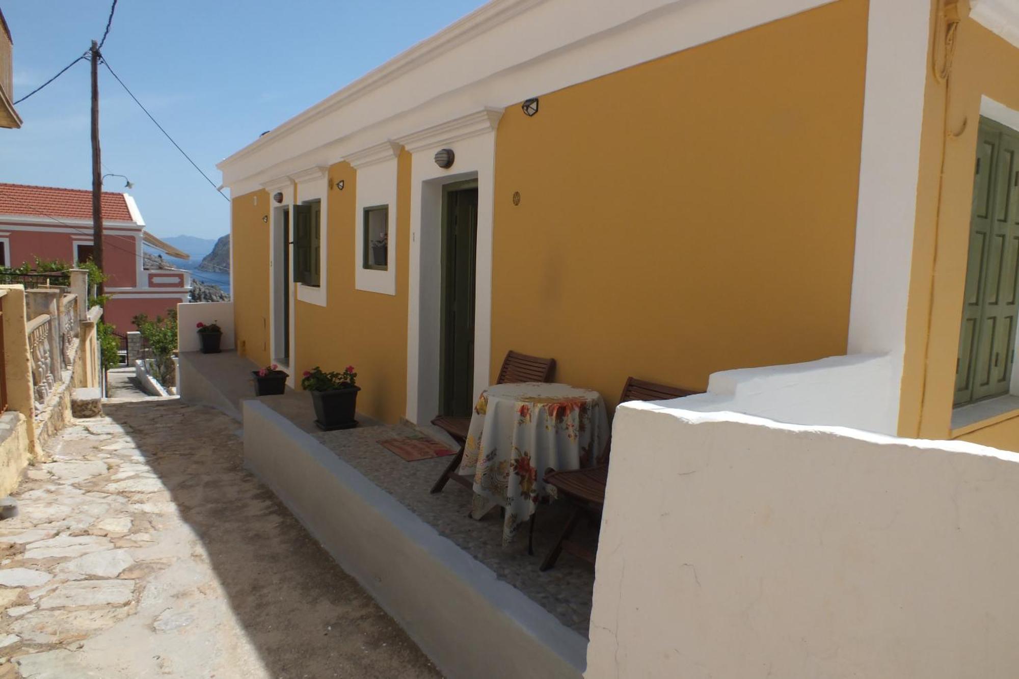 Zoe Apartments Symi Exterior foto